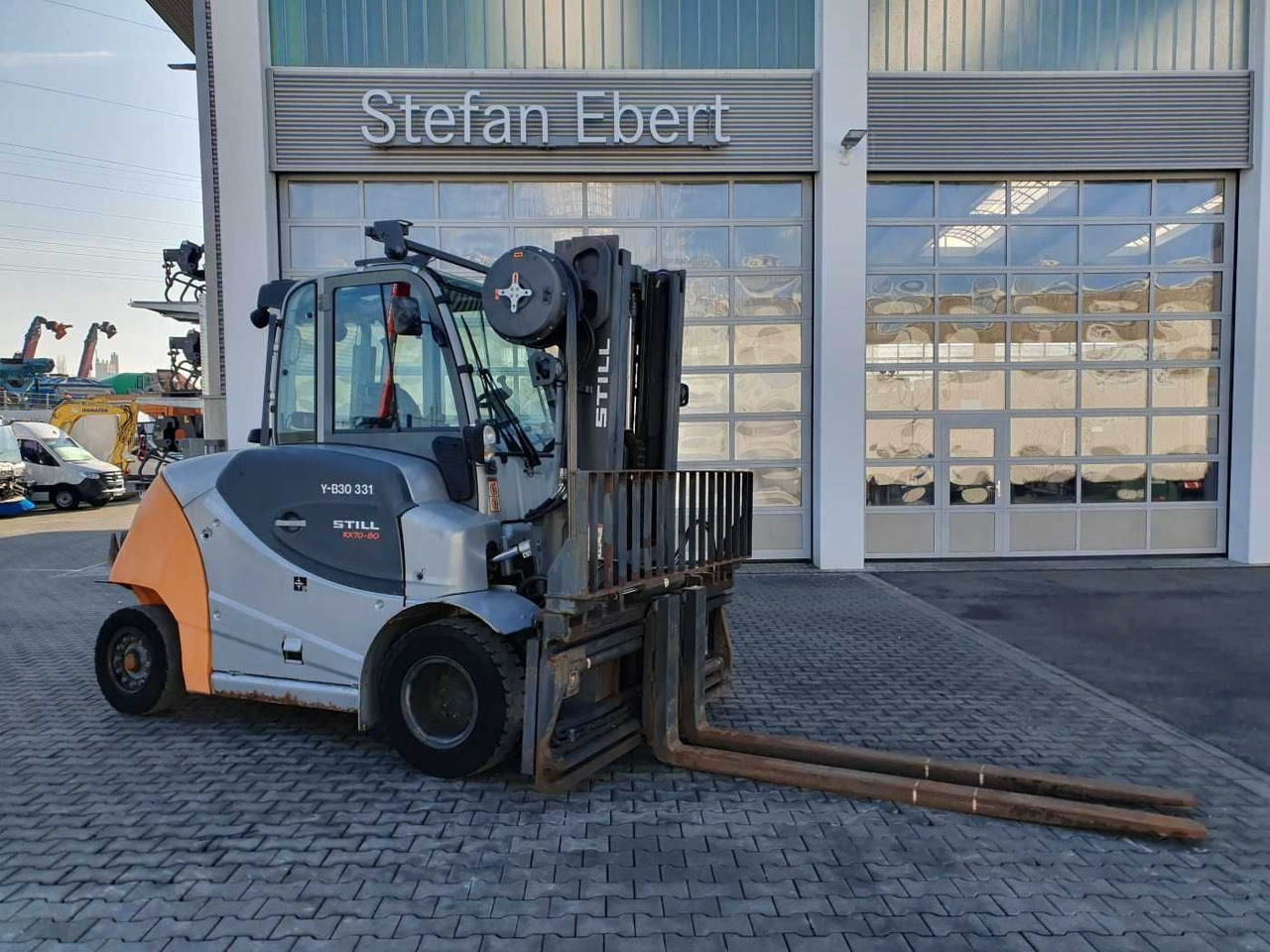 Still RX70-80 / Duplex: 4.70m! / Zinkenversteller / SS - Diesel viličar: slika 1 Still RX70-80 / Duplex: 4.70m! / Zinkenversteller / SS - Diesel viličar: slika 1