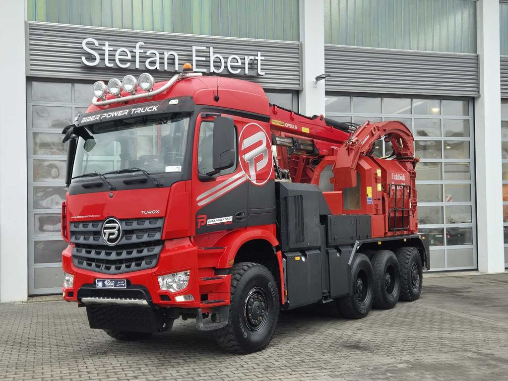 Mercedes-Benz TUROX 8x8 Eschlböck Biber 92 Holzhacker / 1.512h - Tovornjak: slika 1 Mercedes-Benz TUROX 8x8 Eschlböck Biber 92 Holzhacker / 1.512h - Tovornjak: slika 1