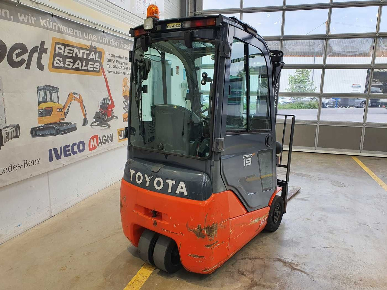 Toyota 8FBET15 / Batterie 07/2023 / HH: 4.3m! / 2.849h - Električni viličar: slika 4 Toyota 8FBET15 / Batterie 07/2023 / HH: 4.3m! / 2.849h - Električni viličar: slika 4