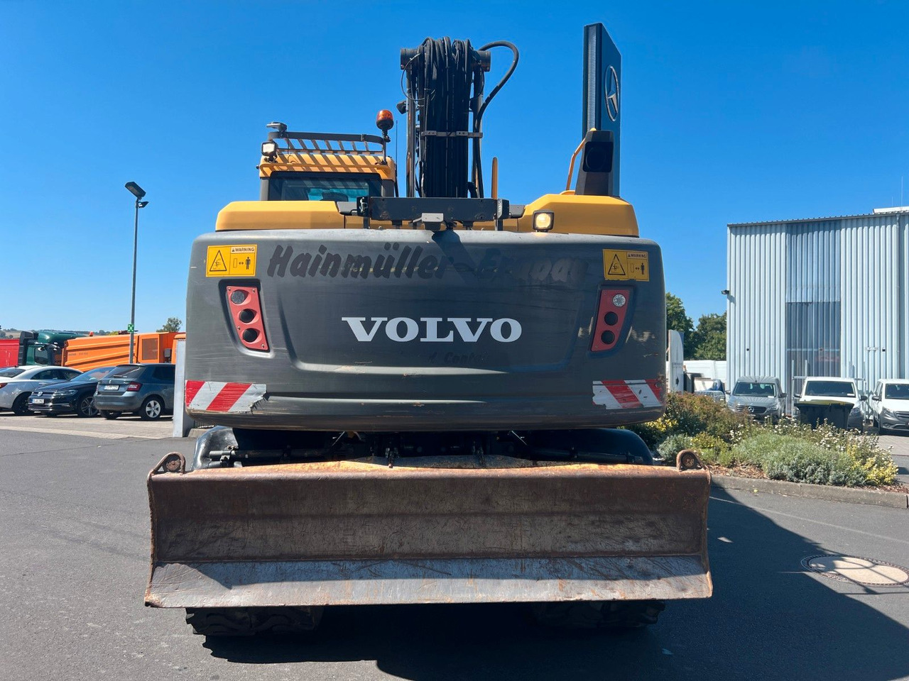 Volvo EW160D / 2014 / 1xTieflöffel / Forstschutzgitter - Bager na kolesih: slika 5 Volvo EW160D / 2014 / 1xTieflöffel / Forstschutzgitter - Bager na kolesih: slika 5