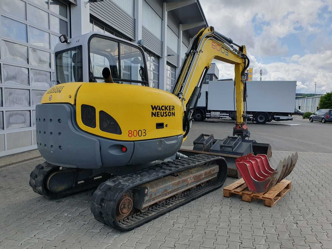 Wacker 8003 / MS08 / nur 4.035h / 2014 / Löffelpaket - Bager goseničar: slika 4 Wacker 8003 / MS08 / nur 4.035h / 2014 / Löffelpaket - Bager goseničar: slika 4