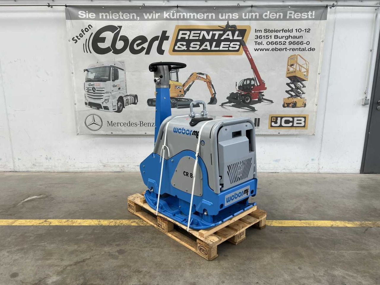 Weber CR 8 MDM Hatz-Diesel / 601kg / DEMO / 2022 - Vibracijska plošča: slika 1 Weber CR 8 MDM Hatz-Diesel / 601kg / DEMO / 2022 - Vibracijska plošča: slika 1