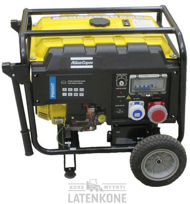 Atlas Copco P8000T AVR Generaattori - Generator: slika 2 Atlas Copco P8000T AVR Generaattori - Generator: slika 2