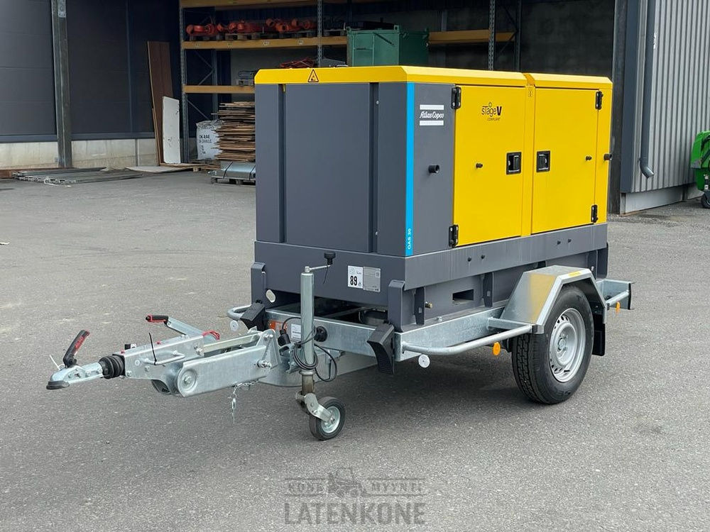 Atlas Copco QAS 30 50 Hz Generaattori StageV vetovarustuksella - Generator: slika 5 Atlas Copco QAS 30 50 Hz Generaattori StageV vetovarustuksella - Generator: slika 5