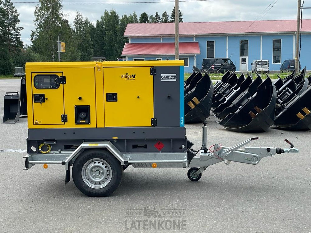 Atlas Copco QAS 45 50 Hz Generaattori StageV vetovarustuksella - Generator: slika 2 Atlas Copco QAS 45 50 Hz Generaattori StageV vetovarustuksella - Generator: slika 2