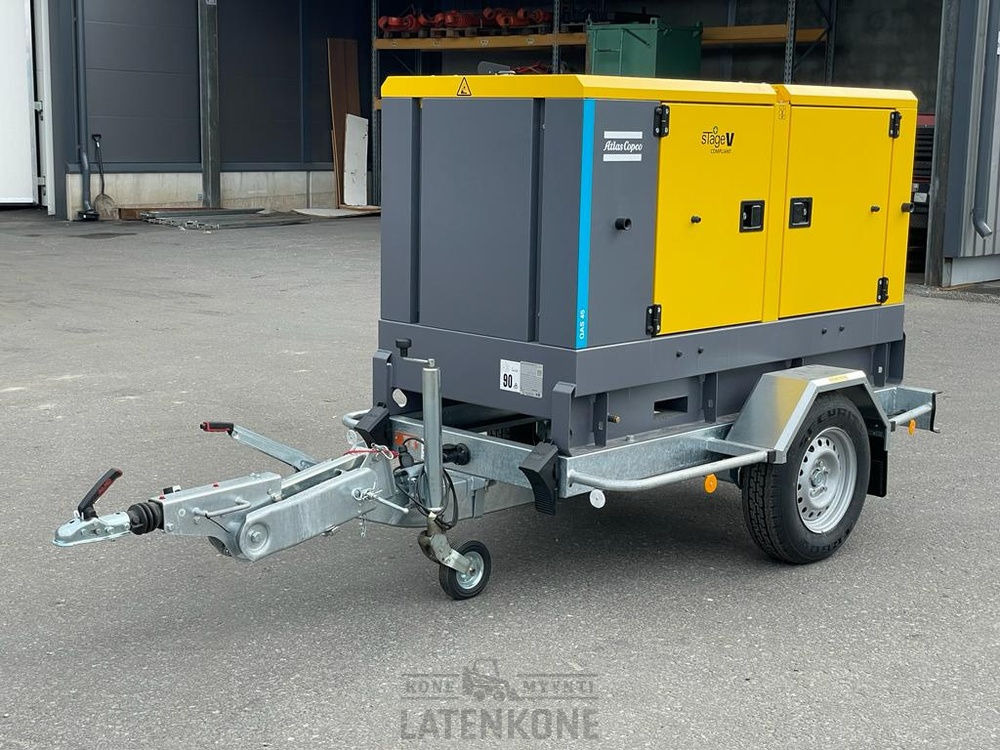 Atlas Copco QAS 45 50 Hz Generaattori StageV vetovarustuksella - Generator: slika 5 Atlas Copco QAS 45 50 Hz Generaattori StageV vetovarustuksella - Generator: slika 5