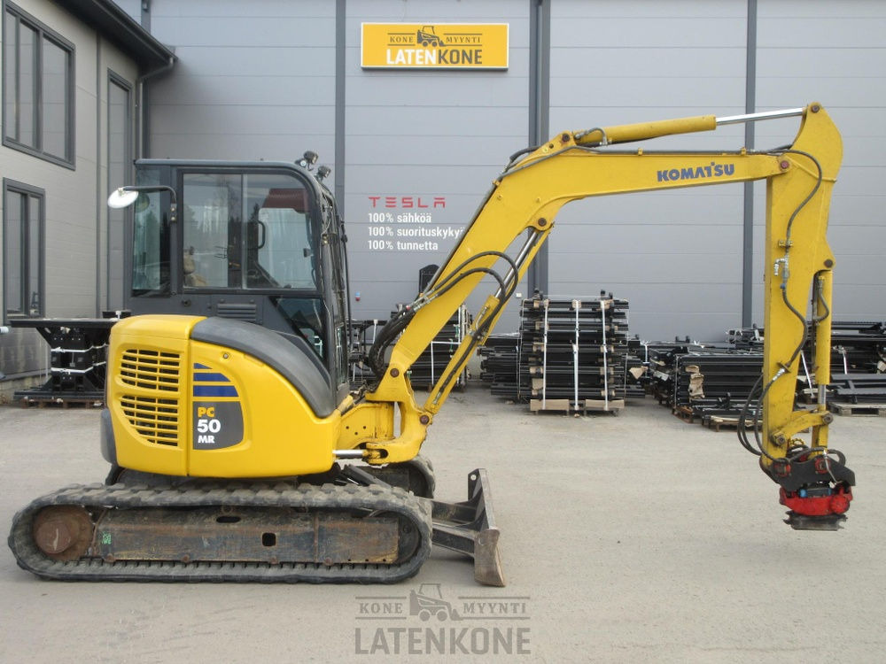 Komatsu PC50MR PETOKSELLA VIETY LÖYTÖPALKKIO STOLEN - Bager goseničar: slika 1 Komatsu PC50MR PETOKSELLA VIETY LÖYTÖPALKKIO STOLEN - Bager goseničar: slika 1
