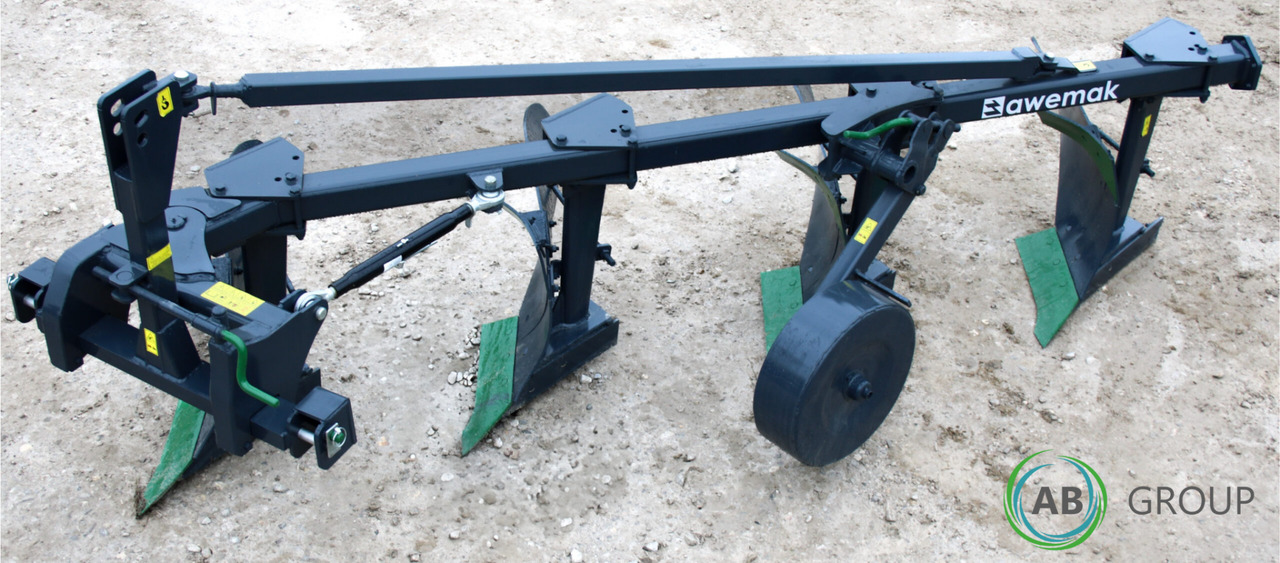Awemak single-beam 3-blade harrow plow - Plug: slika 1 Awemak single-beam 3-blade harrow plow - Plug: slika 1