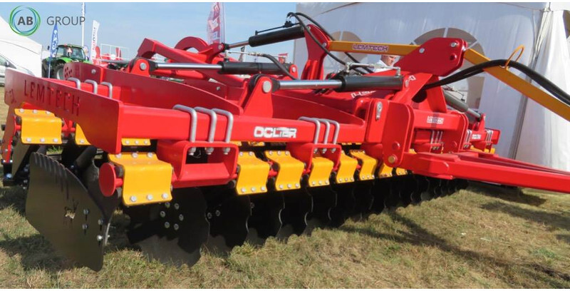Lemtech brona talerzowa hydrauliczna z wózkiem transportow - Disk brana: slika 1 Lemtech brona talerzowa hydrauliczna z wózkiem transportow - Disk brana: slika 1