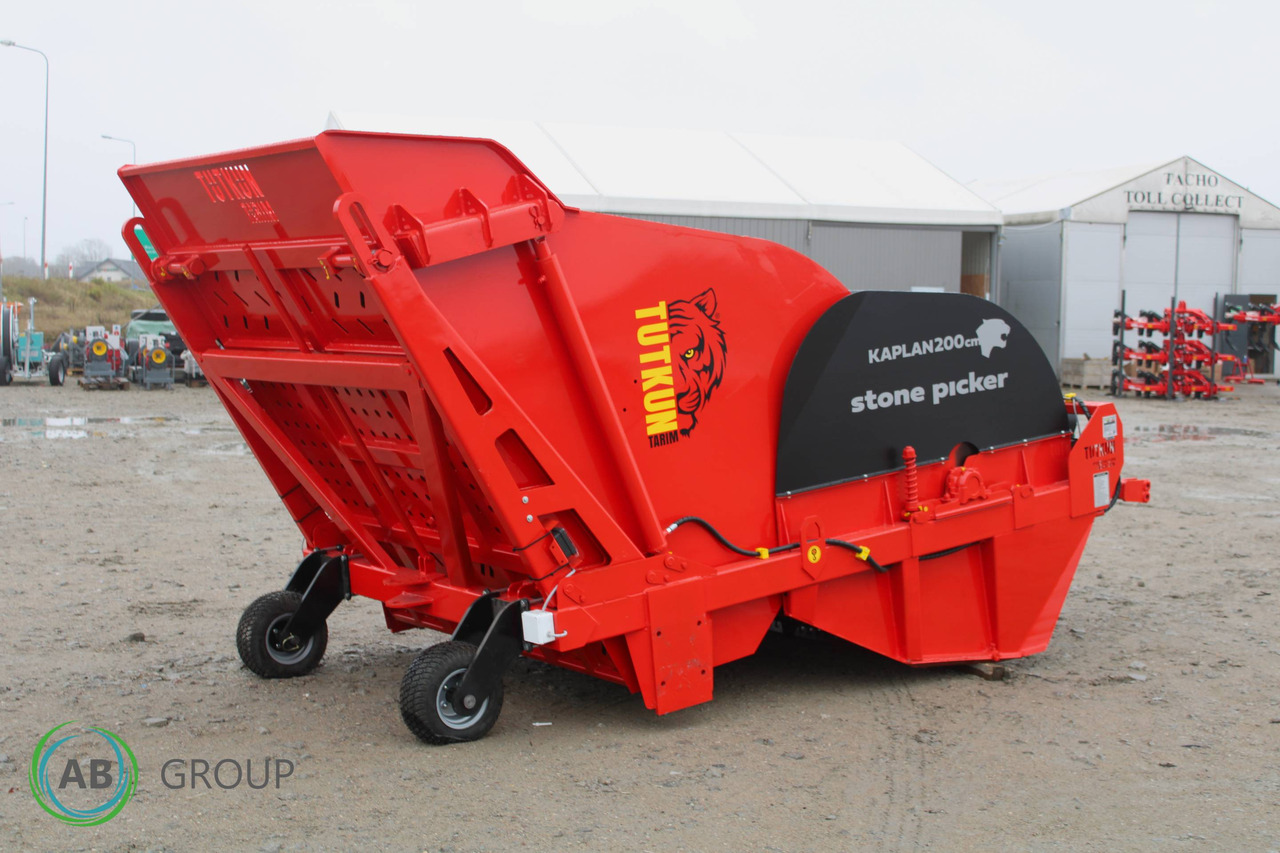 Stone picker Tutkun Kaplan 2 m - Oprema za obdelavo tal: slika 4 Stone picker Tutkun Kaplan 2 m - Oprema za obdelavo tal: slika 4