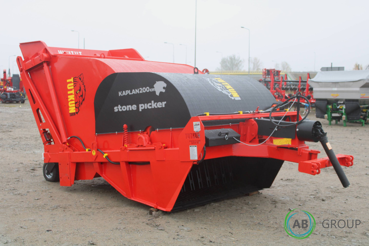 Stone picker Tutkun Kaplan 2 m - Oprema za obdelavo tal: slika 1 Stone picker Tutkun Kaplan 2 m - Oprema za obdelavo tal: slika 1