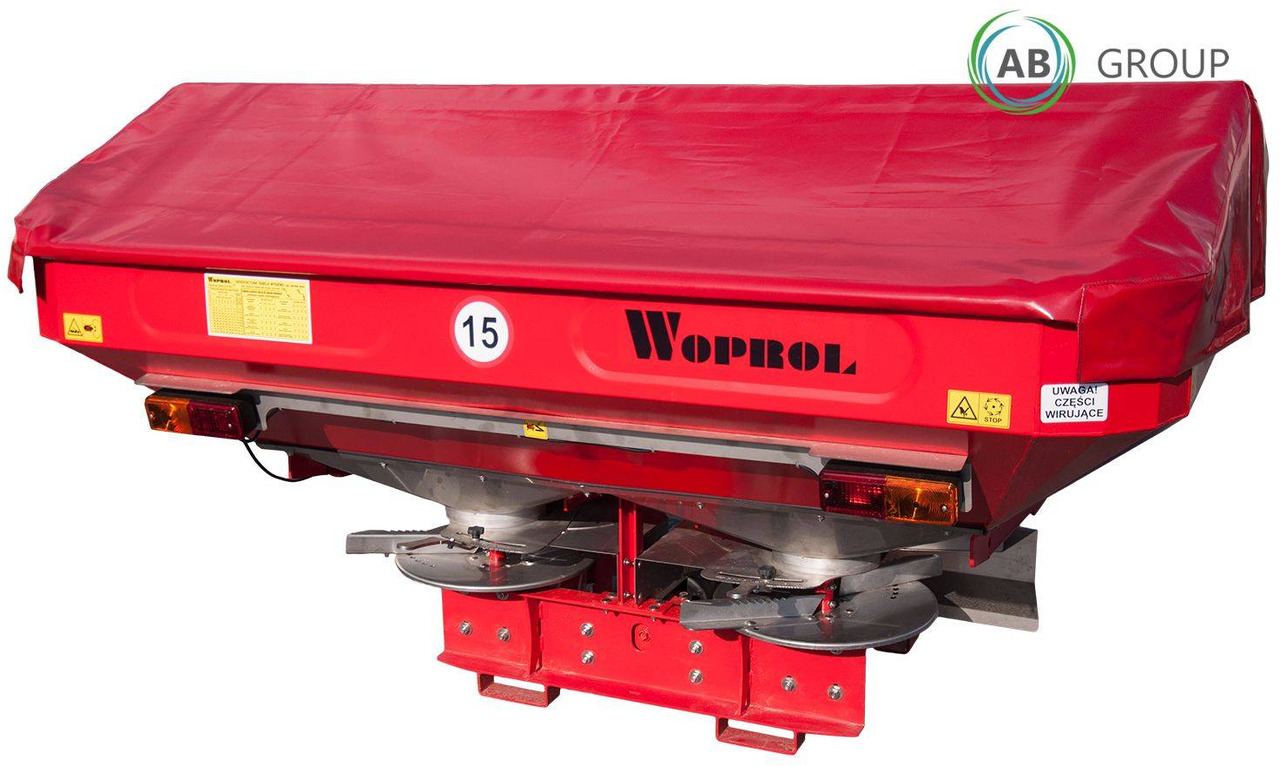 Woprol Fertilizer Spreader JUNIOR II PLUS (800kg, 1200kg, 1600kg) - Trosilnik gnojila: slika 1 Woprol Fertilizer Spreader JUNIOR II PLUS (800kg, 1200kg, 1600kg) - Trosilnik gnojila: slika 1