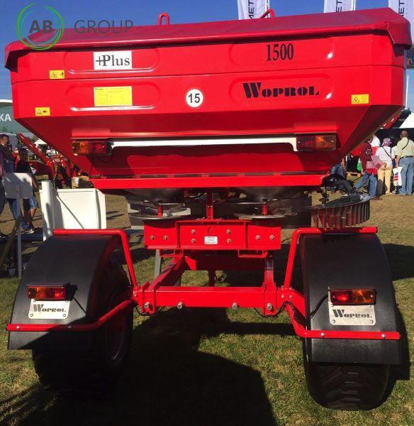 Woprol fertilizer spreader Junior II Max 1500 with transport chasis - Trosilnik gnojila: slika 1 Woprol fertilizer spreader Junior II Max 1500 with transport chasis - Trosilnik gnojila: slika 1