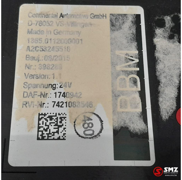 DAF Occ ECU BBM regeleenheid DAF - ECU za Tovornjak: slika 5 DAF Occ ECU BBM regeleenheid DAF - ECU za Tovornjak: slika 5