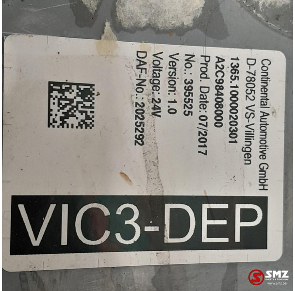 DAF Occ ECU VIC 3 regeleenheid DAF - ECU za Tovornjak: slika 5 DAF Occ ECU VIC 3 regeleenheid DAF - ECU za Tovornjak: slika 5