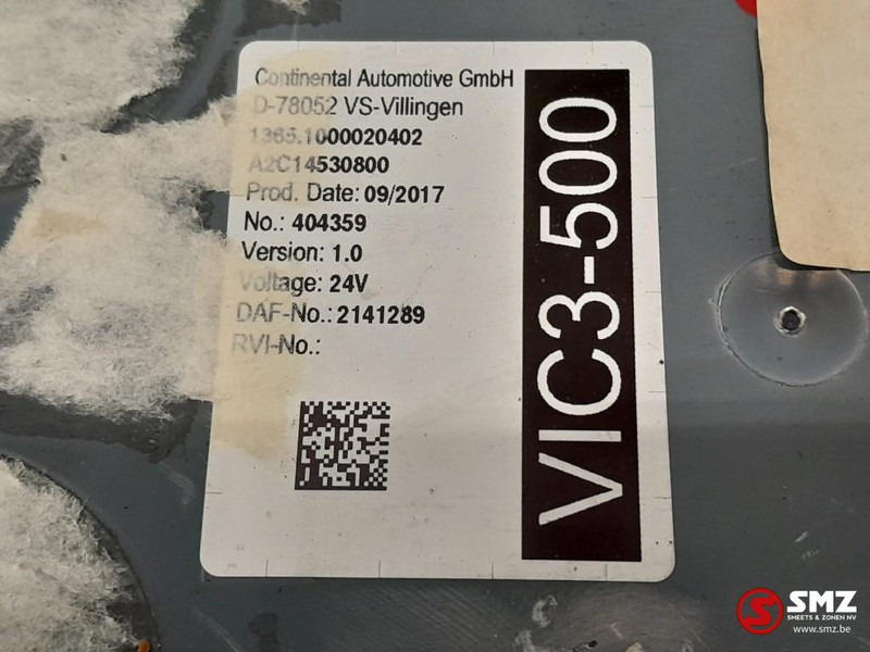 DAF Occ ECU VIC3-500 regeleenheid DAF - ECU za Tovornjak: slika 5 DAF Occ ECU VIC3-500 regeleenheid DAF - ECU za Tovornjak: slika 5