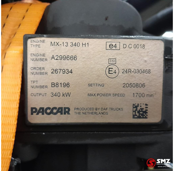 DAF Occ motor MX13 340H1 DAF - Motor za Tovornjak: slika 5 DAF Occ motor MX13 340H1 DAF - Motor za Tovornjak: slika 5