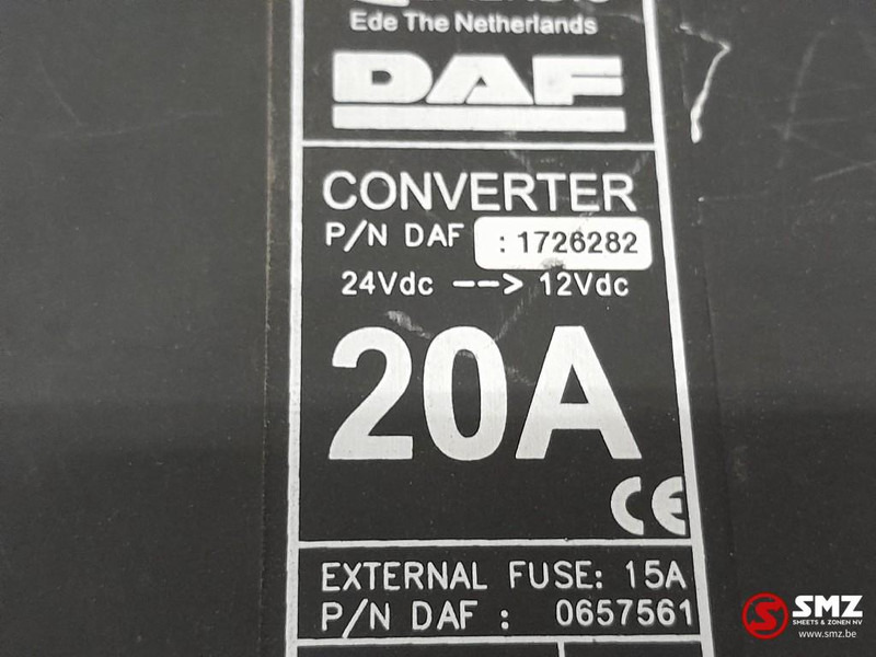 Električni sistem za Tovornjak DAF Occ omvormer 24V-12V 20A DAF: slika 6 Električni sistem za Tovornjak DAF Occ omvormer 24V-12V 20A DAF: slika 6