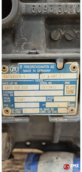 Menjalnik za Tovornjak DAF Occ versnellingsbak 12AS2331TD + intarder IT3 DAF: slika 6