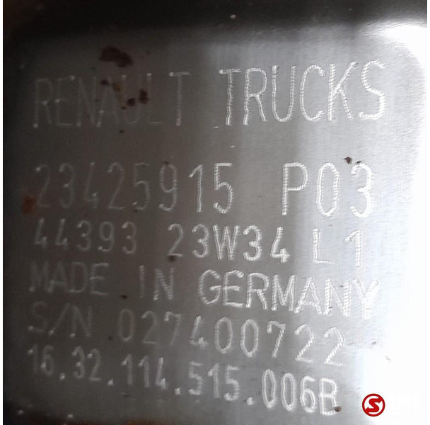 Renault Occ katalysator Euro 6 Renault - Katalizator za Tovornjak: slika 5 Renault Occ katalysator Euro 6 Renault - Katalizator za Tovornjak: slika 5