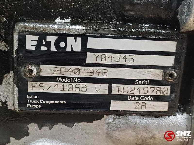 Volvo Occ versnellingsbak Y04343 FS/4106B Eaton - Menjalnik za Tovornjak: slika 5 Volvo Occ versnellingsbak Y04343 FS/4106B Eaton - Menjalnik za Tovornjak: slika 5