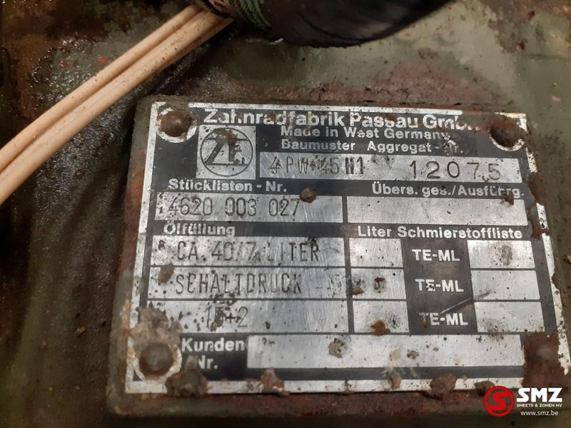 Zettelmeyer Occ Versnellingsbak Zettelmeyer 4PW45 H1 - Menjalnik za Tovornjak: slika 5 Zettelmeyer Occ Versnellingsbak Zettelmeyer 4PW45 H1 - Menjalnik za Tovornjak: slika 5