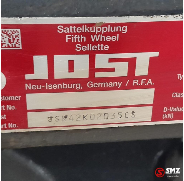 Jost Occ koppelschotel + montageplaat JSK40 Jost - Spojni element za priklopnik za Tovornjak: slika 5 Jost Occ koppelschotel + montageplaat JSK40 Jost - Spojni element za priklopnik za Tovornjak: slika 5