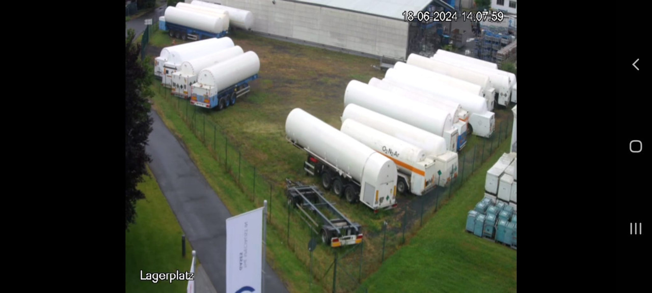 Polprikolica cisterna CRYOLOR Gas tank semi-trailer cryogenic used for nitrogen, argon, oxygen, LIN, LOX, LAR.: slika 7