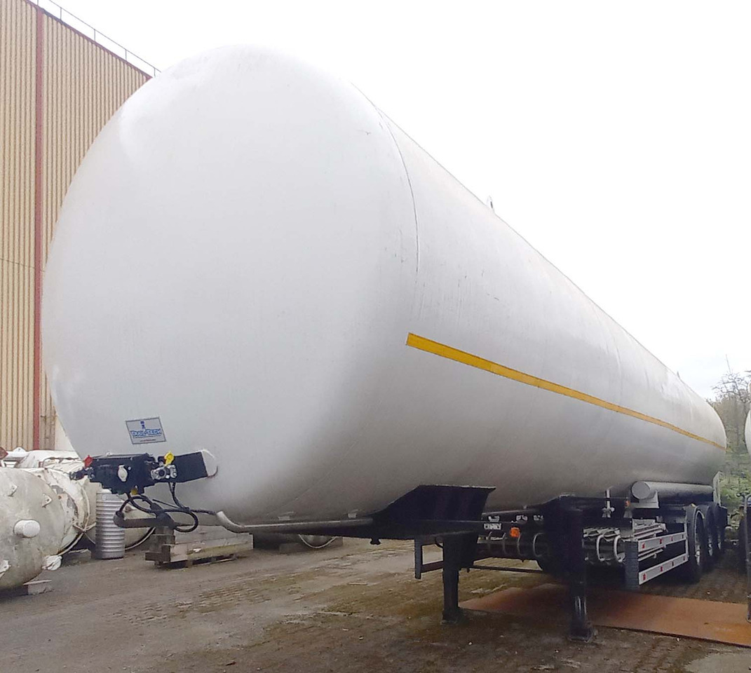 Cryocan Gas tank cryogenic semi-trailer used for LNG Methane - Polprikolica cisterna: slika 1 Cryocan Gas tank cryogenic semi-trailer used for LNG Methane - Polprikolica cisterna: slika 1