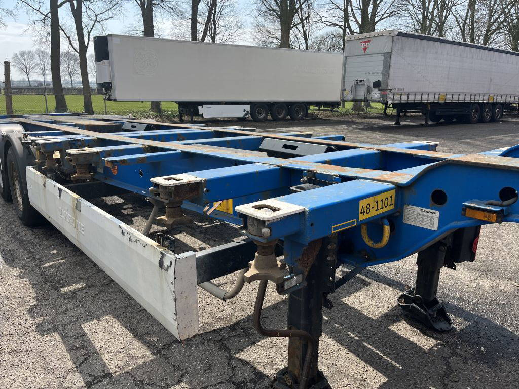 Krone 40FT HC, Voor en achter-uitschuifbaar, BPW 3 stuks - Kontejnerska polprikolica/ Polprikolica z zamenljivim tovoriščem: slika 2 Krone 40FT HC, Voor en achter-uitschuifbaar, BPW 3 stuks - Kontejnerska polprikolica/ Polprikolica z zamenljivim tovoriščem: slika 2