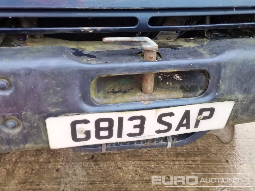 Tovornjak-šasija 1989 Mercedes 1617: slika 29