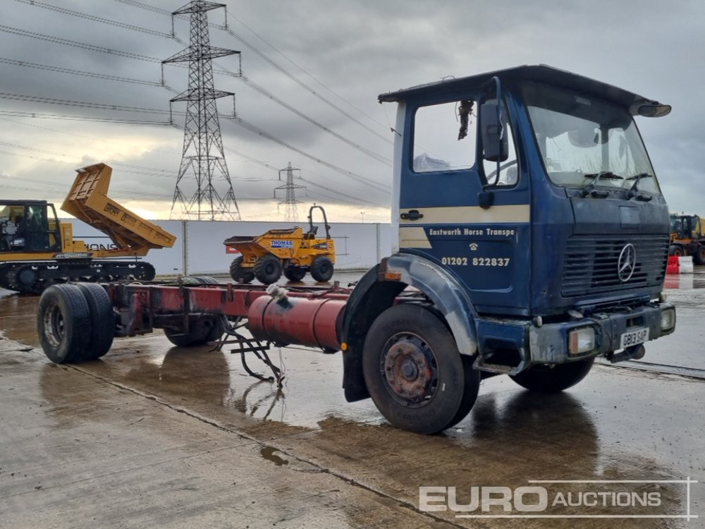 Tovornjak-šasija 1989 Mercedes 1617: slika 7