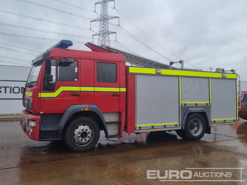 2002 MAN 4x2 Fire Engine, Automatic Gearbox (Reg. Docs. Available) - Gasilsko vozilo: slika 1 2002 MAN 4x2 Fire Engine, Automatic Gearbox (Reg. Docs. Available) - Gasilsko vozilo: slika 1