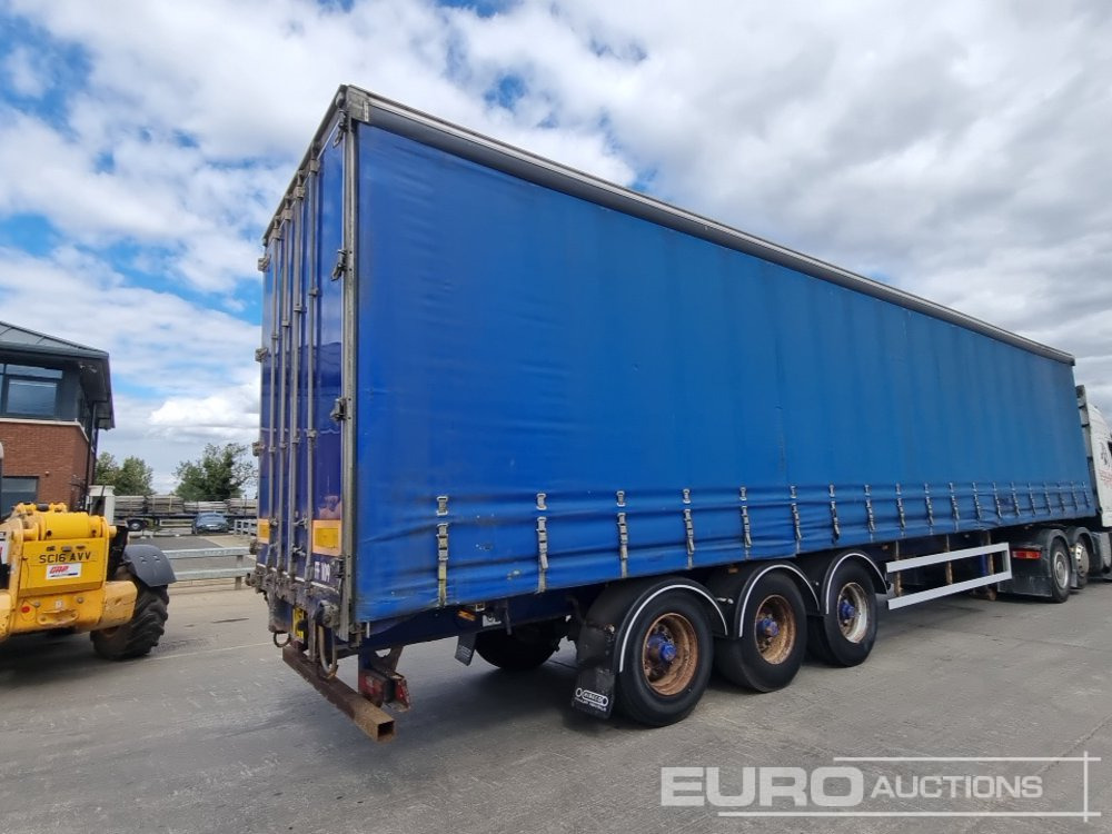 2004 SDC Trailer Tri Axle Curtainsider Trailer - Polprikolica s ponjavo: slika 5 2004 SDC Trailer Tri Axle Curtainsider Trailer - Polprikolica s ponjavo: slika 5