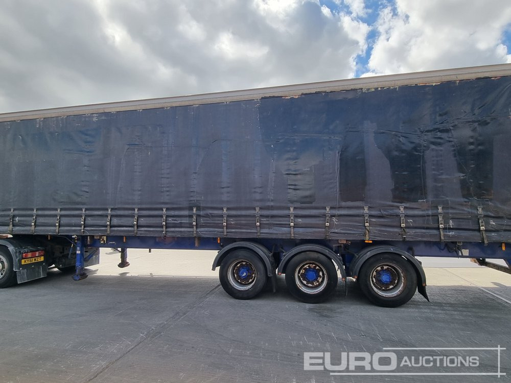 2008 Montracon Tri Axle Curtainsider Trailer - Polprikolica s ponjavo: slika 2 2008 Montracon Tri Axle Curtainsider Trailer - Polprikolica s ponjavo: slika 2
