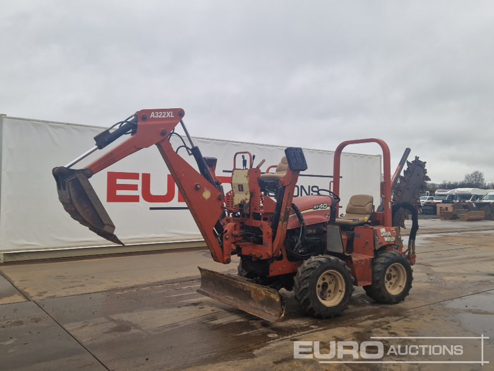 2009 Ditch Witch RT40 - Rovokopač: slika 2 2009 Ditch Witch RT40 - Rovokopač: slika 2