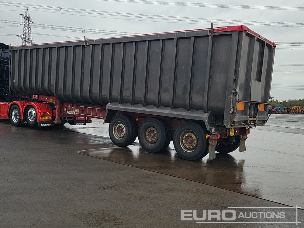 2011 Wilcox Tri Axle Bulk Tipping Trailer, Front Lift Axle, Easy Sheet (Plating Certificate Available) - Kiper polprikolica: slika 3 2011 Wilcox Tri Axle Bulk Tipping Trailer, Front Lift Axle, Easy Sheet (Plating Certificate Available) - Kiper polprikolica: slika 3