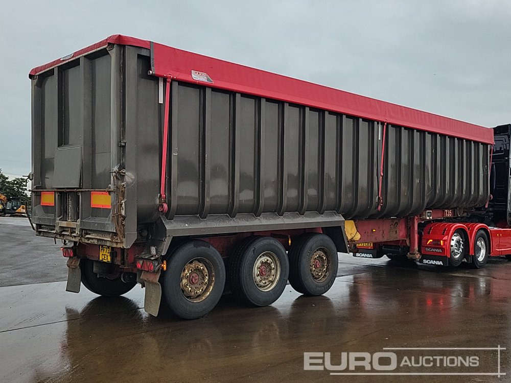 2011 Wilcox Tri Axle Bulk Tipping Trailer, Front Lift Axle, Easy Sheet - Kiper polprikolica: slika 5 2011 Wilcox Tri Axle Bulk Tipping Trailer, Front Lift Axle, Easy Sheet - Kiper polprikolica: slika 5
