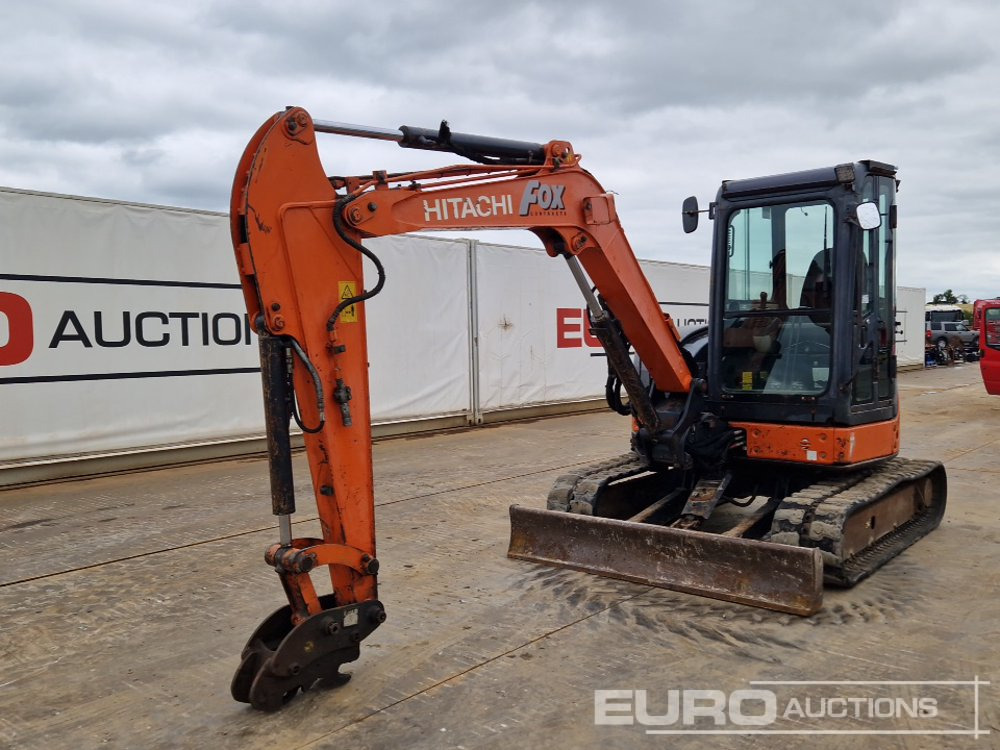 2012 Hitachi ZX52U-3-CLR - Mini bager: slika 1 2012 Hitachi ZX52U-3-CLR - Mini bager: slika 1