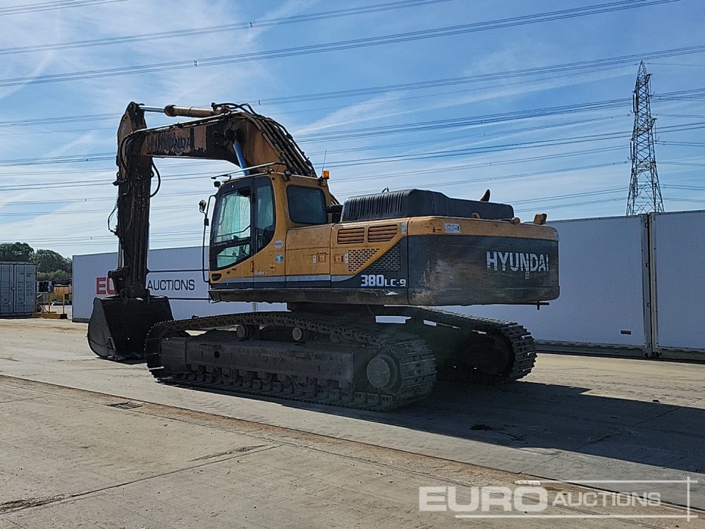 2012 Hyundai 380LC-9A - Bager goseničar: slika 3 2012 Hyundai 380LC-9A - Bager goseničar: slika 3