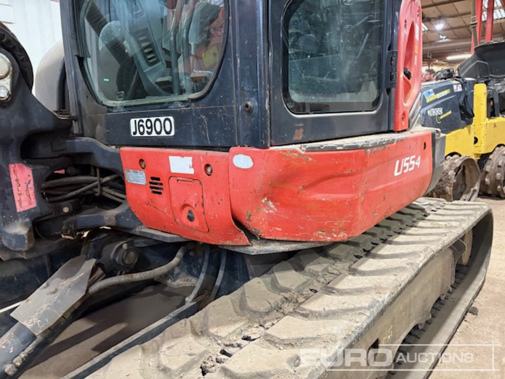 2012 Kubota U55-4 - Mini bager: slika 5 2012 Kubota U55-4 - Mini bager: slika 5