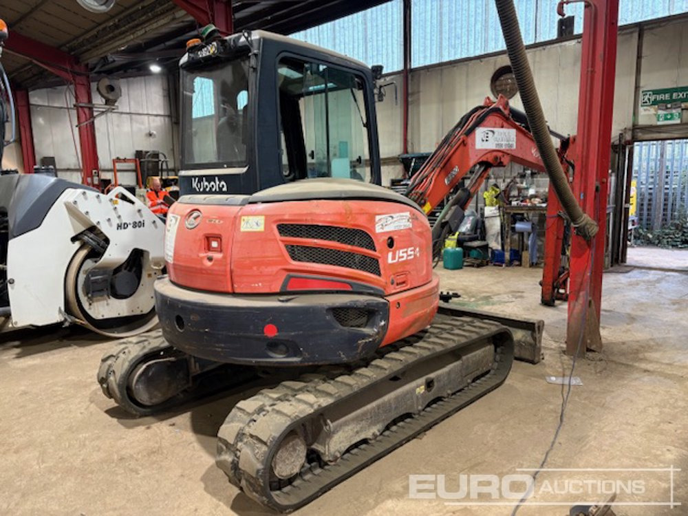 2012 Kubota U55-4 - Mini bager: slika 3 2012 Kubota U55-4 - Mini bager: slika 3