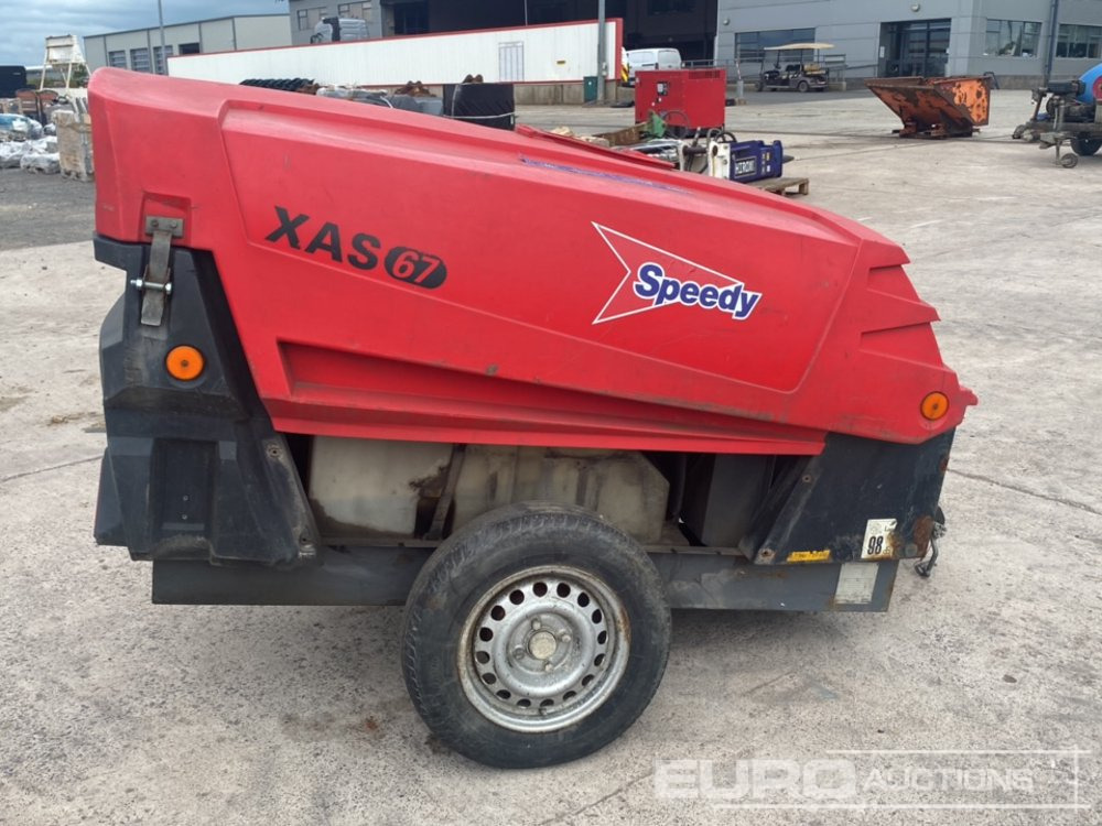 2013 Atlas Copco XAS67 130CFM Single Axle Compressor (Spares) - Zračni kompresor: slika 5 2013 Atlas Copco XAS67 130CFM Single Axle Compressor (Spares) - Zračni kompresor: slika 5