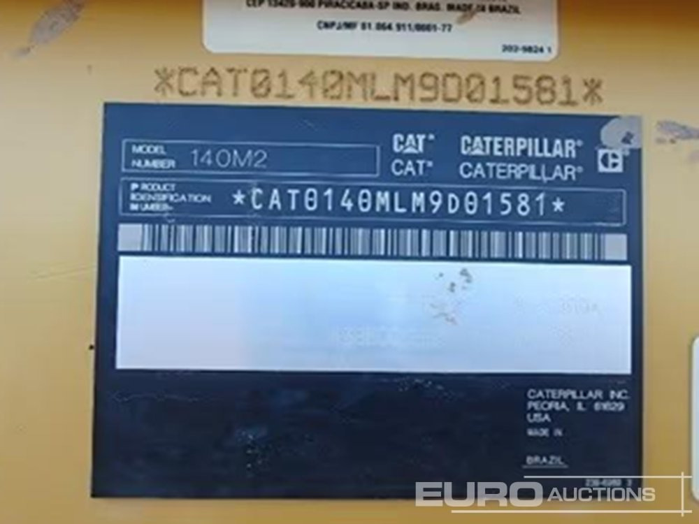 2013 CAT 140M2 - Greder: slika 3 2013 CAT 140M2 - Greder: slika 3