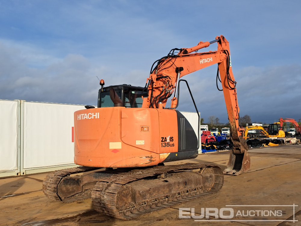 2013 Hitachi ZX135US-5B - Bager goseničar: slika 5 2013 Hitachi ZX135US-5B - Bager goseničar: slika 5