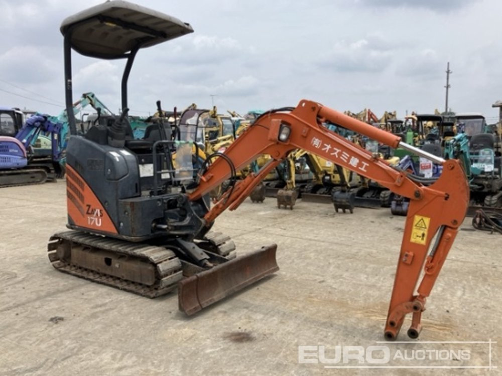 2013 Hitachi ZX17U-2 - Mini bager: slika 3 2013 Hitachi ZX17U-2 - Mini bager: slika 3