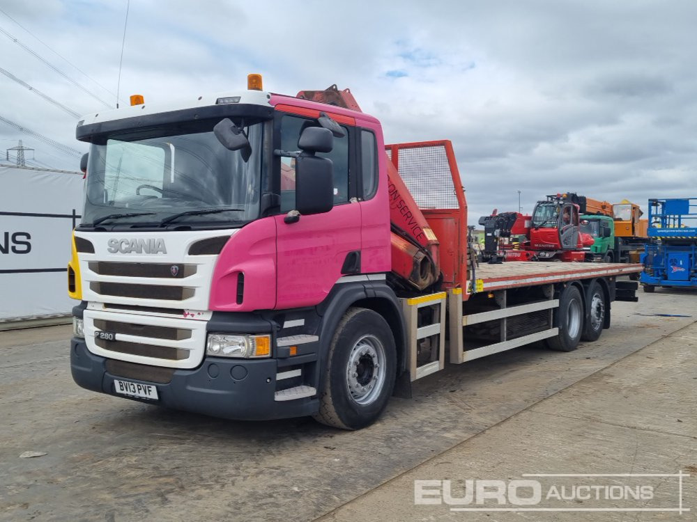 2013 Scania P280 - Tovornjak s kesonom: slika 1 2013 Scania P280 - Tovornjak s kesonom: slika 1