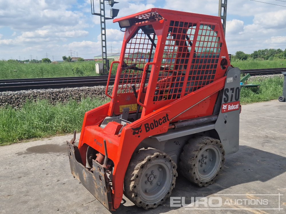 2014 Bobcat S70 - Mini nakladalec: slika 1 2014 Bobcat S70 - Mini nakladalec: slika 1