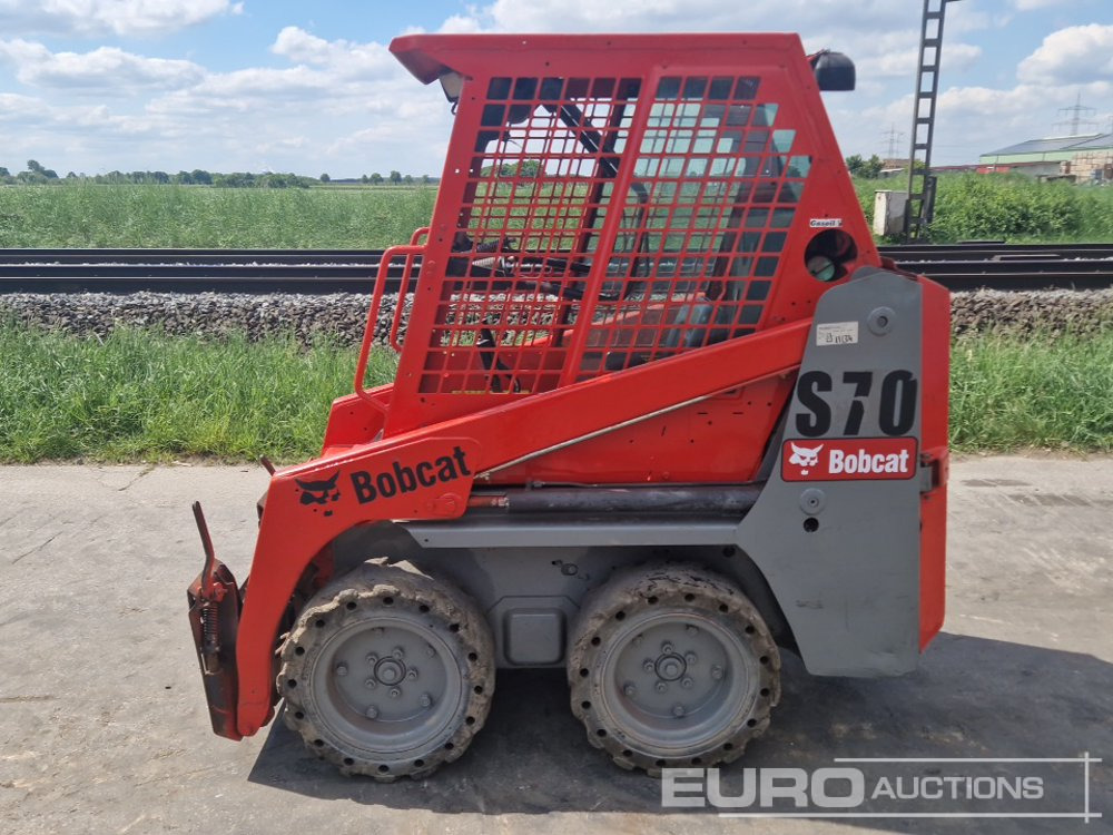 2014 Bobcat S70 - Mini nakladalec: slika 2 2014 Bobcat S70 - Mini nakladalec: slika 2