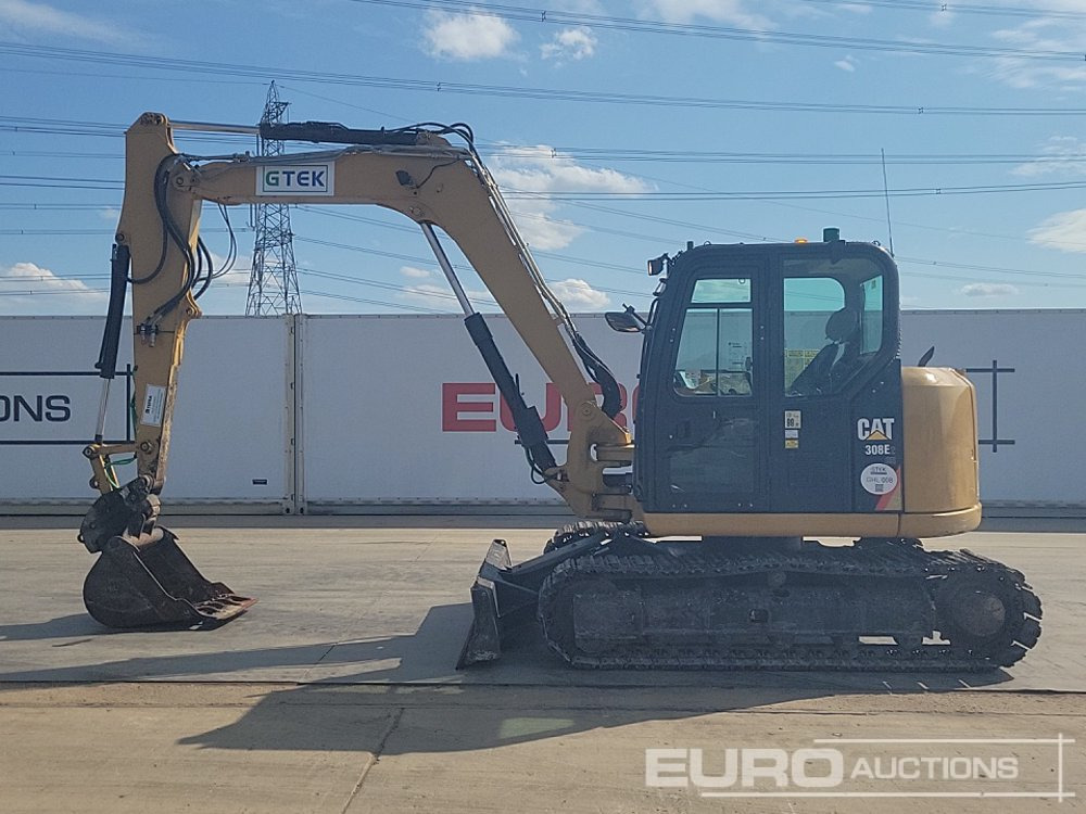 2014 CAT 308E2CR - Mini bager: slika 2 2014 CAT 308E2CR - Mini bager: slika 2